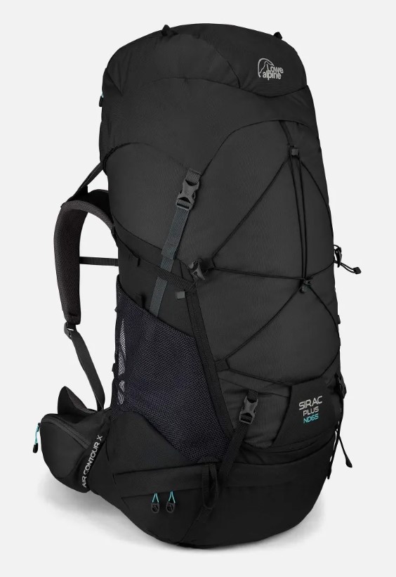 תרמיל טיולים נשים Sirac Plus ND 65L Ebony