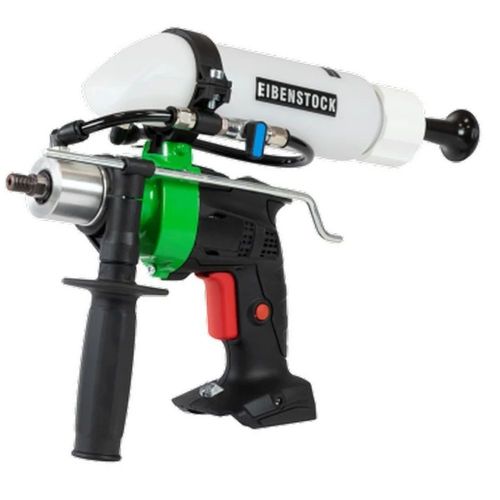 מקדחת יהלום נטענת עד 40 מ”מ איבשנטוק גרמניה END40A + סוללה 5 אמפר + מטען