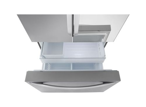 מקרר 3 דלתות מקפיא תחתון 750 ליטר LG GMZ765 נירוסטה מושחרת