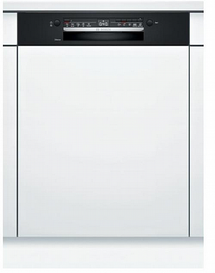 מדיח כלים בוש חצי אינטגראלי Bosch SMI2ITB33E פאנל שחור