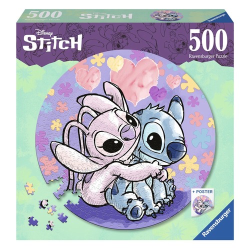 פאזל 500 חל' – עגול – סטיץ'