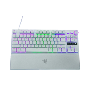  מקלדת RAZER HUNTSMAN V3 PRO TENKEYLESS WHITE 
