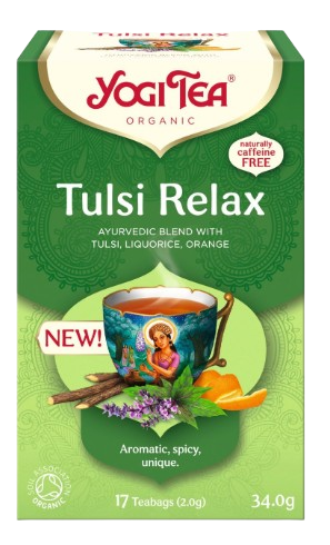 תערובת פירות וצמחים מיובשים להכנת תה | בחליטה אורגני עם טולסי וליקוריץ | מכיל 17  שקיקים | 