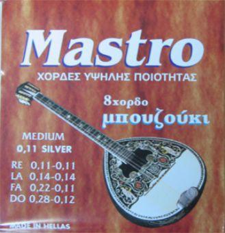 סט מיתרים 0.11 לבוזוקי MASTRO