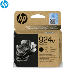 מחסנית דיו שחור 924e XL למדפסת HP 8133 , קיבולת הדפסה מוגדלת 1,000 עמודים