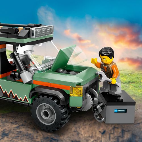 לגו סיטי - משאית רכב שטח 4X4 לנסיעה בהרים  60447