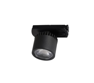 ספוט שחור לפס צבירה LED 8W לדימור