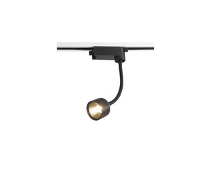 ספוט שחור לפס צבירה LED 6W