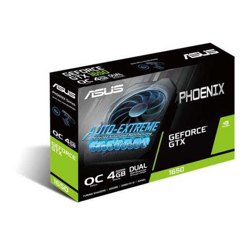 כרטיס מסך ASUS PH 1650 4GB DVI HDMI DP D6 1FAN 90YV0EZ1