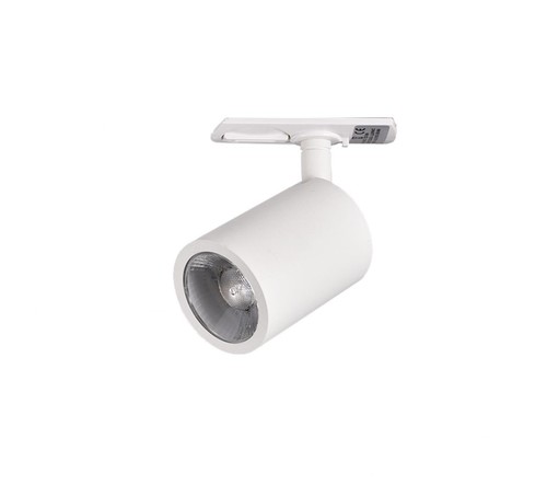 ספוט לבן לפס צבירה LED 8W (אור חם)