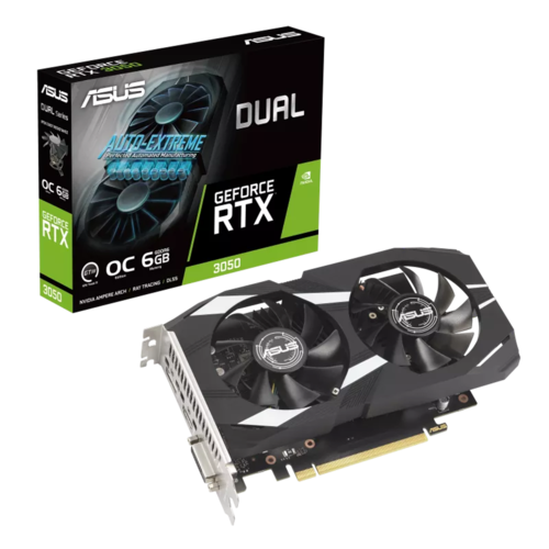 כרטיס מסך Asus Dual GeForce RTX 3050 OC Edition 6GB GDDR6