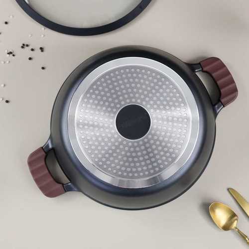 סט 4 סירים OCEAN שחור 20/24/28/32 ס