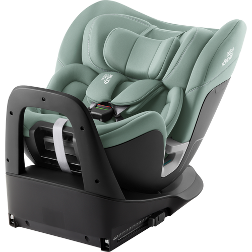 כסא בטיחות משולב בוסטר מסתובב Swivel מלידה ועד גיל 7 בתקן i-Size החדש - ירוק Jade Green