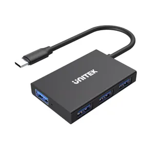 מתאם ומפצל Unitek USB Type-c Hub for 4 Port USB3