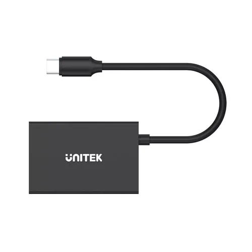מתאם ומפצל Unitek USB Type-c Hub for 4 Port USB3