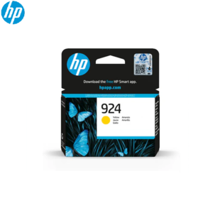 מחסנית דיו צבע צהוב 924 למדפסת HP 8133 , קיבולת הדפסה רגילה 400 עמודים