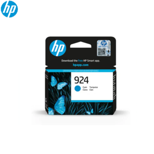 מחסנית דיו צבע כחול 924 למדפסת HP 8133 , קיבולת הדפסה רגילה 400 עמודים