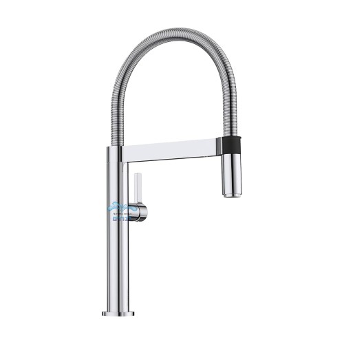 ברז מטבח קפיצי נשלף בלנקו קולינה מיני BLANCO CULINA-S Mini 519843 כרום | יבואן רשמי ניגא