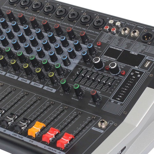 מיקסר מוגבר HAYMER PMIX ED8