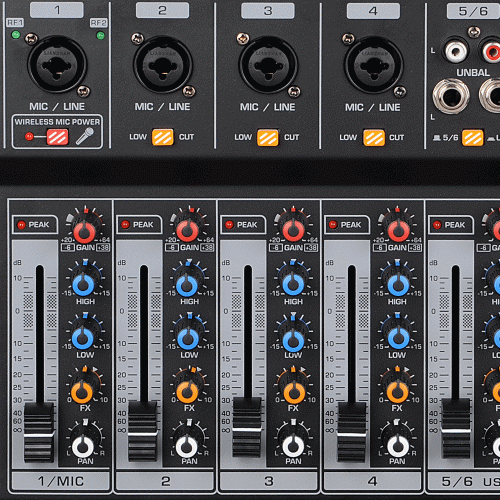 מיקסר⁄כרטיס קול MIX UH-510 