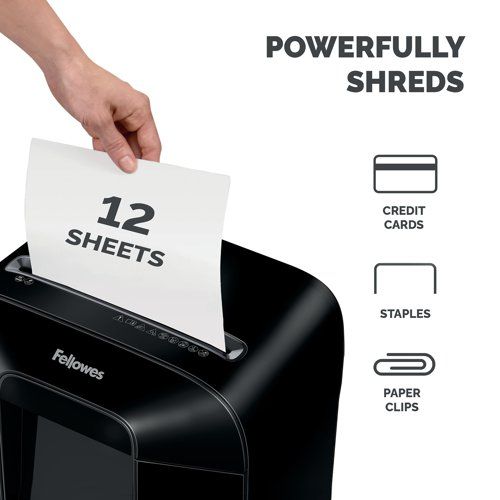 מגרסת נייר משרדית Fellowes LX85