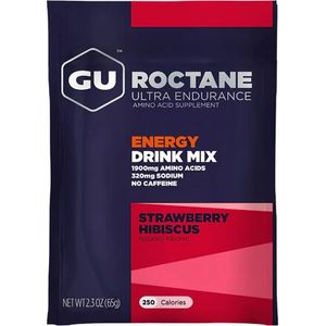 שקית מנה אישית ROCTANE ENERGY DRINK MIX STRAWBERRY HIBISCUS תוקף קצר 11/26
