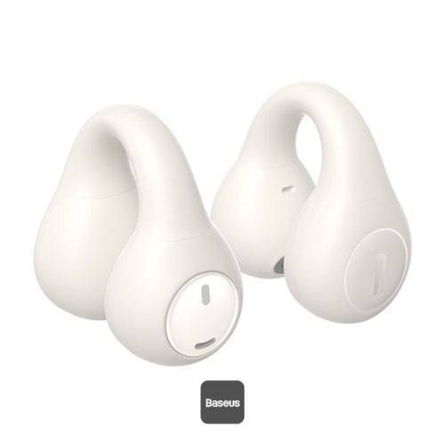 אוזניות אלחוטיות לספורט Baseus AirGo AS01 - צבע לבן