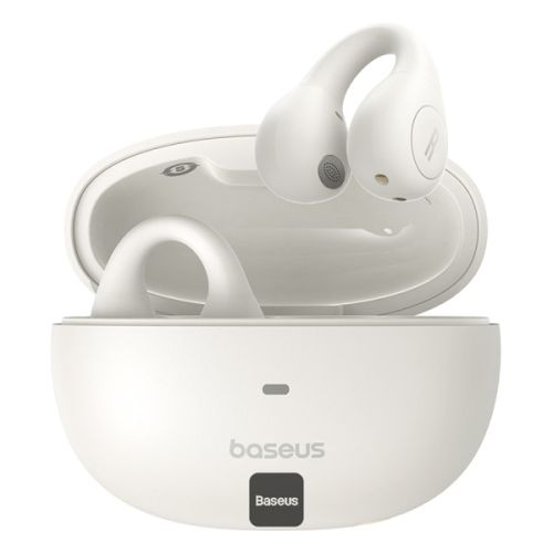 אוזניות אלחוטיות לספורט Baseus AirGo AS01 - צבע לבן