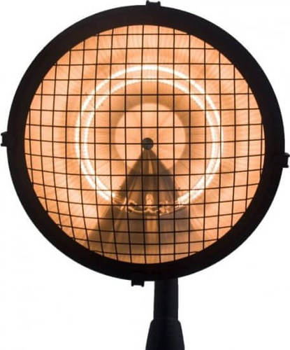 מחמם חוצות חשמלי תלוי עם שלט S.Patio 2100W - צבע מוקה
