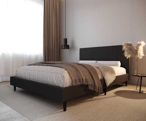 סט מיטה זוגית דגם טליה עם מזרון קפיצים