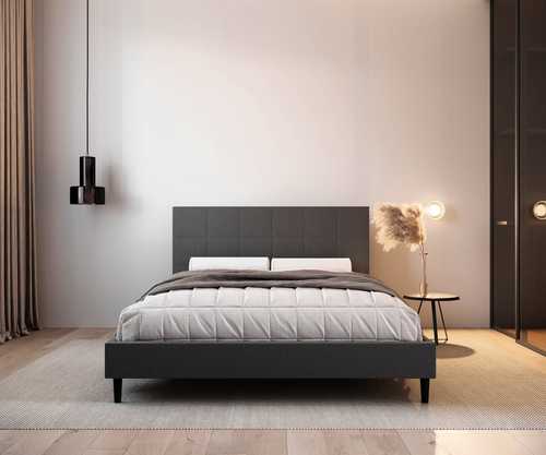 סט מיטה זוגית דגם טליה עם מזרון קפיצים