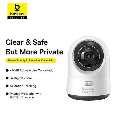 מצלמת אבטחה Baseus Security P1 Pro 3K
