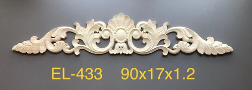 עיטור עץ מסוגנן, 90X17 דגם EL-433