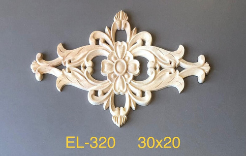עיטור עץ מסוגנן, 30X20 דגם EL-320