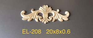 עיטור עץ מסוגנן, 20X8 דגם EL-208