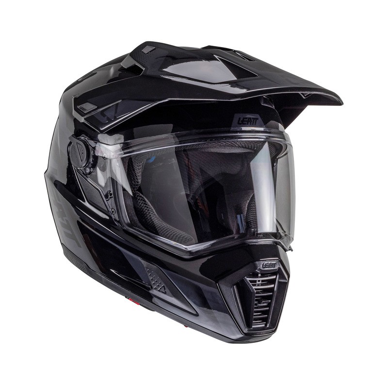 קסדה דו שימושית עם משקפי אבק מתנה ליט  - LEATT 8.5 ADV HELMET KIT STEALTH