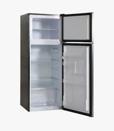 מקרר מקפיא עליון 210 ציפוי זכוכית שחור Peerless BCD-210 G BLK