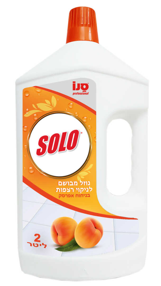 שמפו מרוכז לניקוי רצפות בניחוח אפרסק 2 ליטר