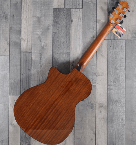 גיטרה אקוסטית מוגברת HT 250CE MH/BR עם Cutaway בצבע חום מהגוני מבריק + תיק מרופד מבית CRAFTER