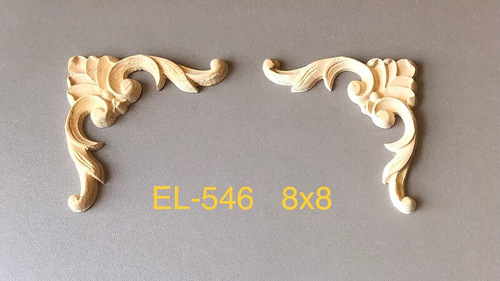 עיטור עץ פינתי, 8X8 דגם EL-546