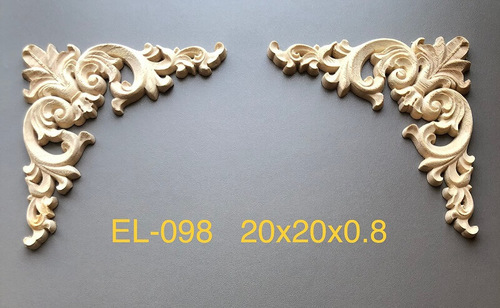 עיטור עץ פינתי, 20X20 דגם EL-098