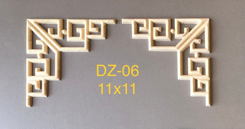 עיטור עץ פינתי, 11X11 דגם DZ-06