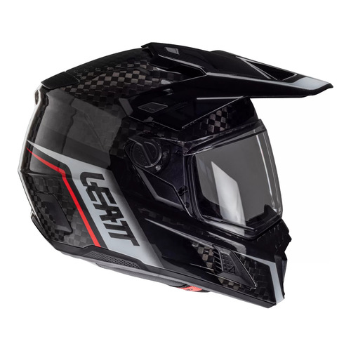 קסדת אדונצ'ר קרבון עם משקפי אבק מתנה ליט  - LEATT 9.5 ADV HELMET KIT 