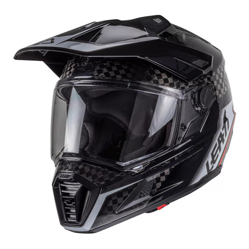 קסדת אדונצ'ר קרבון עם משקפי אבק מתנה ליט  - LEATT 9.5 ADV HELMET KIT 
