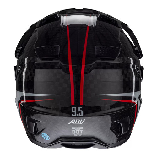 קסדת אדונצ'ר קרבון עם משקפי אבק מתנה ליט  - LEATT 9.5 ADV HELMET KIT 