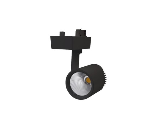 ספוט לפס צבירה שחור LED 16W תלת פאזי (אור חם)