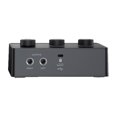 FIFINE SC1 - ממשק הקלטה USB עם ספק כוח 48V / הגברה 50dB, כניסת XLR וכלי נגינה, יציאת אוזניות