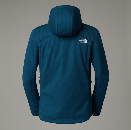 מעיל סופטשל עם כובע גברים QUEST HOODED SOFTSHELL - TNF