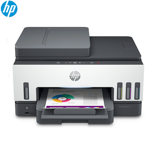 מדפסת דיו משולבת HP Smart Tank 750 AiO, הדפסה + העתקה/סריקה, מזין מסמכים אוטומטי