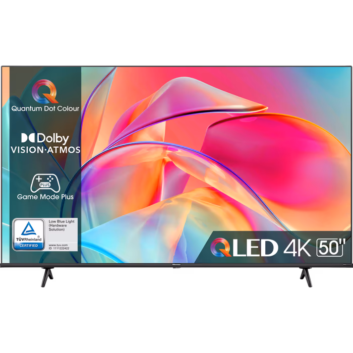 טלוויזיה "QLED 4K 50 הייסנס דגם 50E7KQ